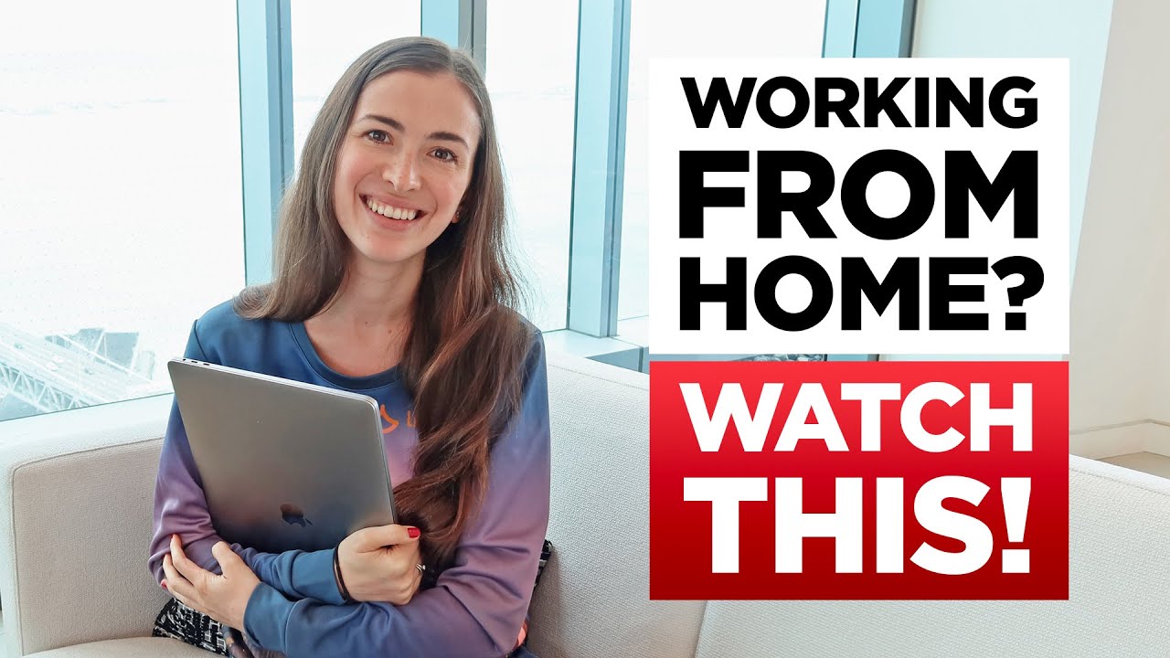 How to stay productive when working from home - YouTube
