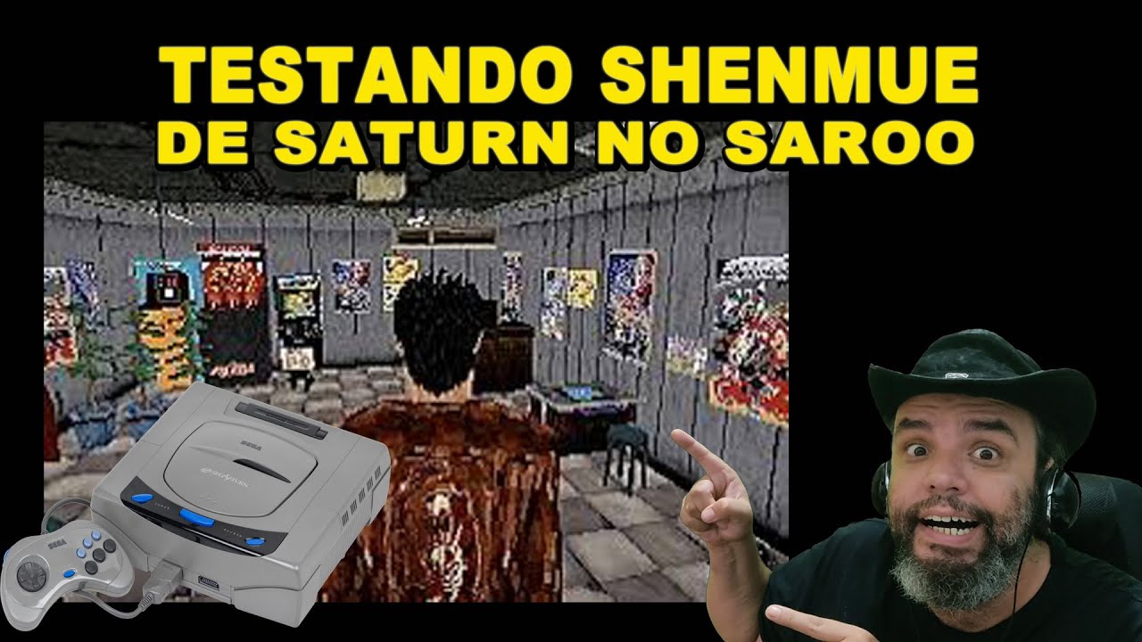 🪐 VAMOS TESTAR O PORT DE SHENMUE PRO SATURN 🪐 Ta ficando muito irado - Vamos provar!
