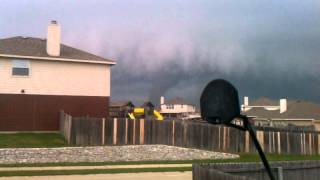 TORNADO Destroying homes 4-3-12 Forney Tx