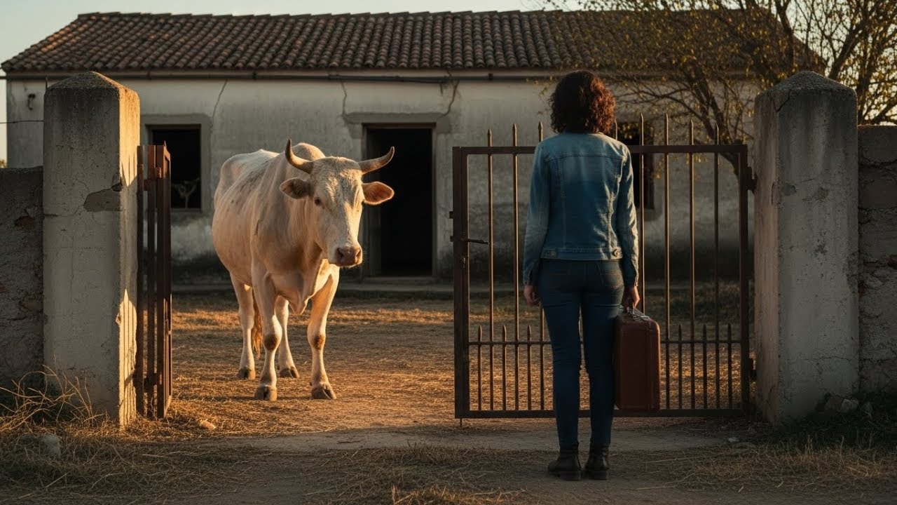“Escaping Her Pain, the Widow Bought Land—But One Thin Bull Showed Her How Fragile She Still Was.”