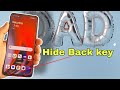 How to hide back key in Redmi