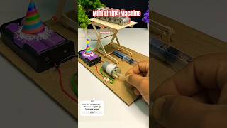 Mini Lifting Machine Using Dc Motor Pump Powerful Diy Lift Experiment