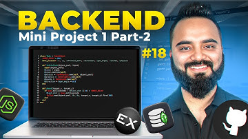 Mini Project 1 - Part 2 | Data Association - MongoDB | Part 18 - Backend Development