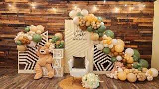 Chic Teddy Bear Themed Baby Shower in WinterPark,  FL @immaculateevents #babyshower #teddybear