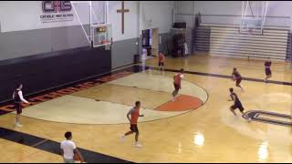 Transition 2v1 drill