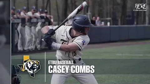 @ETBU_Baseball | Casey Combs Highlights | MLB Draf...