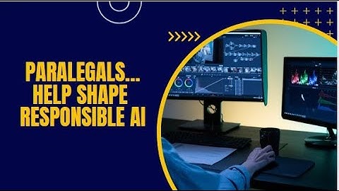 Transition to AI: Paralegals have a place in AI governance