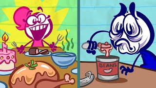 Pencilmate's War with the Canned BEANS! - Pencilmation India | Animation | Cartoons | Pencilmation