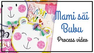GOGO Getaway layout 2 - Scrapbooking process - Mami säi Bubu