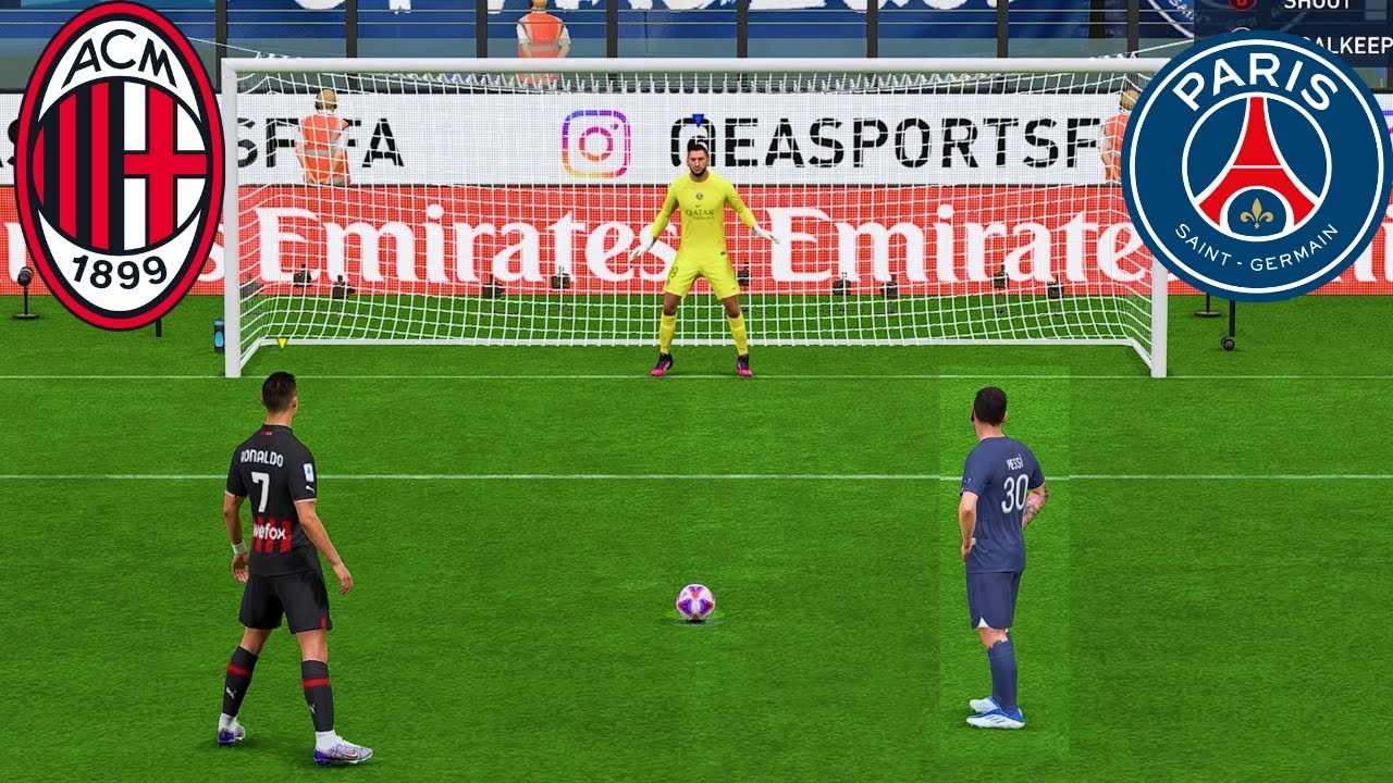 FIFA 23 PSG VS AC MILAN I PENALTY SHOOTOUT I FINAL CHAMPIONS LEAGUE