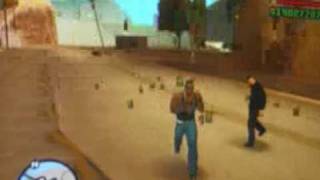 GTA San Andreas il Film- CJ VS Ninja parte 3 screenshot 3