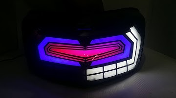 Custom Stoplamp belakang nmax lazy eyes