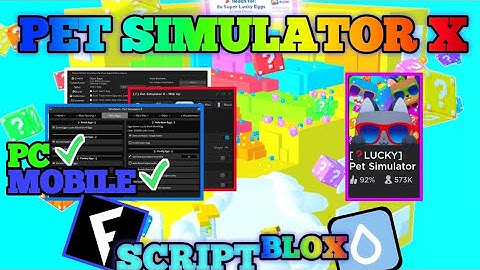 PET SIMULATOR X Script Pastebin LUCKY BLOCK UPDATE AUTO LUCKY BLOCK | AUTO HATCH EGG