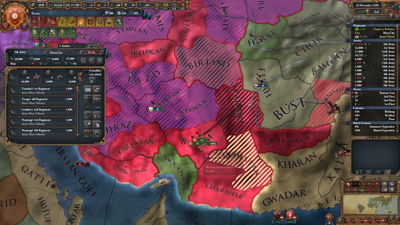 EU4 1.19 Korea for expert 10 조선 공략 YouTube