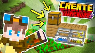 Making A Automated Wheat Farm! | Create Dinosaurs | EP 3 screenshot 2