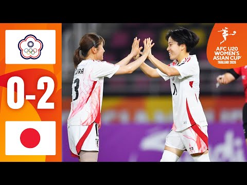 AFC U20 Asian Cup - Women: Chinese Taipei U20 Women vs Japan U20 Women