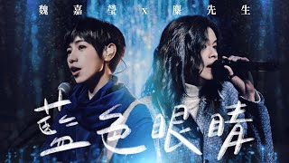 Video thumbnail of "魏嘉瑩 Arrow Wei【藍色眼睛】feat.麋先生 Live MV"