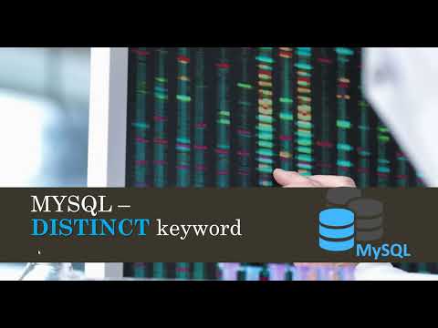MySQL Distinct keyword| Eliminate duplicate values in query
