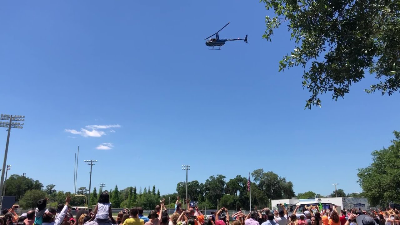 Scores show up for helicopter egg drop in Lithia