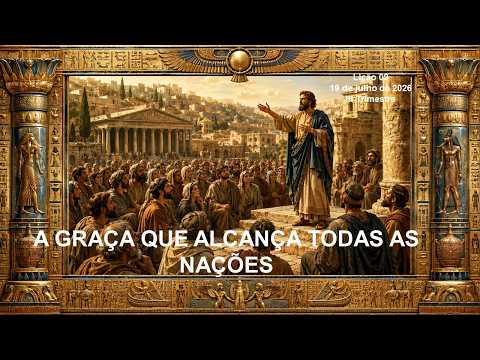 Sunday School | Lesson 3 - The Grace That Reaches All Nations - 3rd Quarter/2026