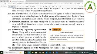 Incorporation or registration of company