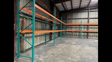 Need extra warehouse storage?  Industrial Pallet Racks provide more storage and organization