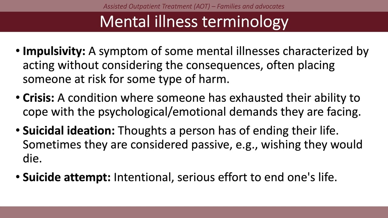 Terminology 101 Mental Illness YouTube Terminology 101 Mental Illness YouTube