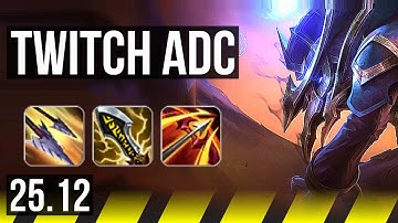TWITCH & Sona vs APHELIOS & Nami (ADC) | EUW Master | 25.12