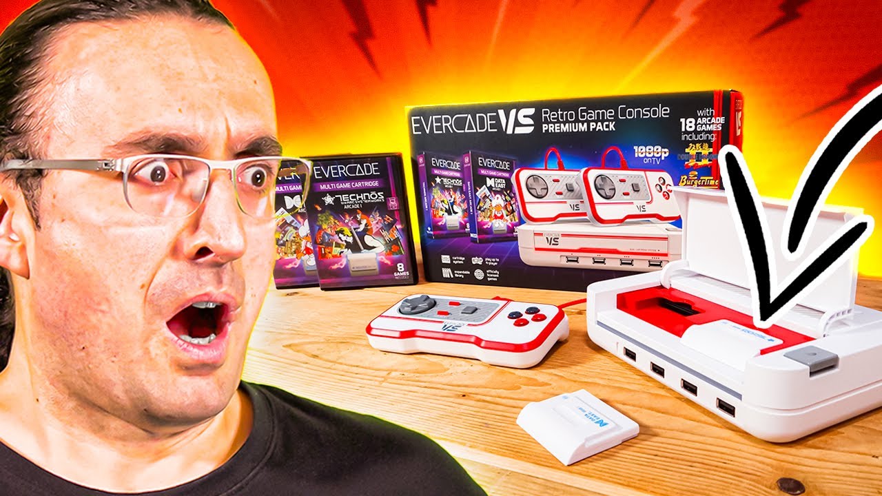 EVERCADE VS  🕹️  ¿ Una CONSOLA NUEVA en 2021 con cartuchos ? ¿ merece la pena ?