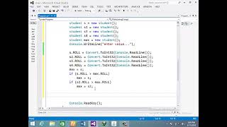 How to perform get set functions, property in C#