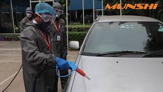 Disinfect your premises with Steam-Deep Cleaning to prevent COVID-19 | MBM-Munshi Bangladesh Limited Profile