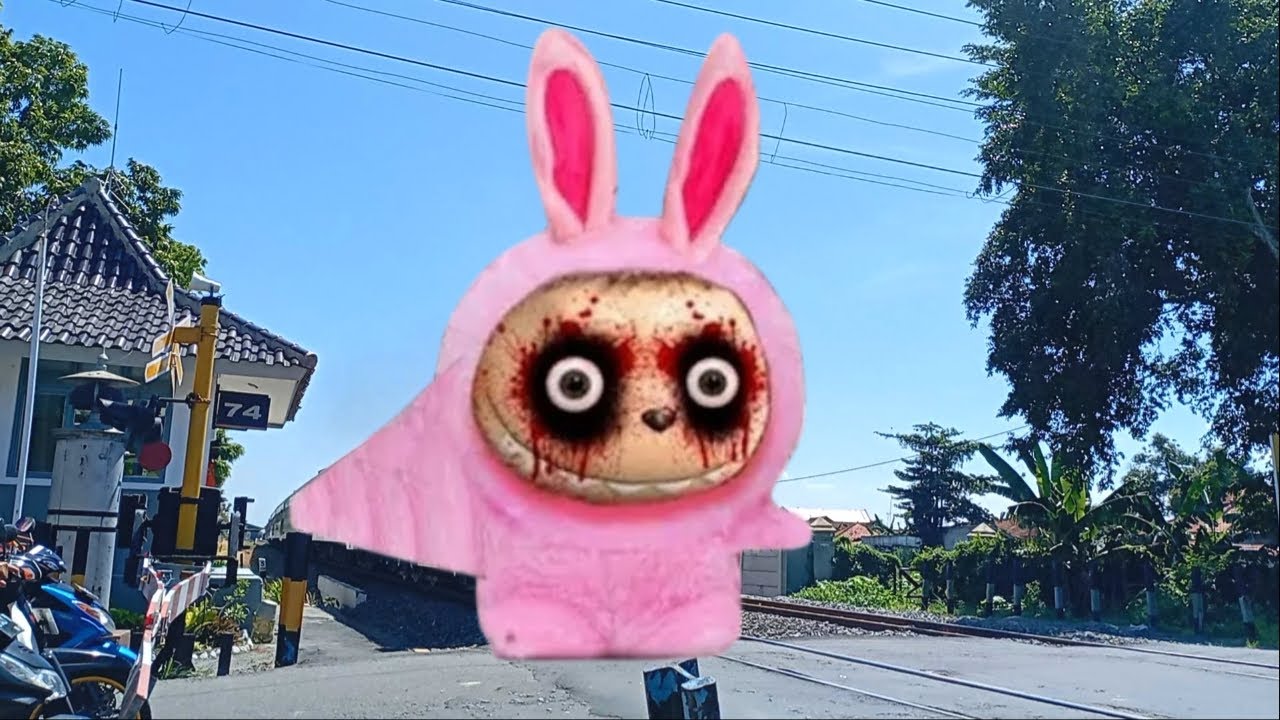 Kereta Api Commuteline Pada Berubah Jadi Kikiko Exe, Train Eater VS Kereta Labubu Exe !!!