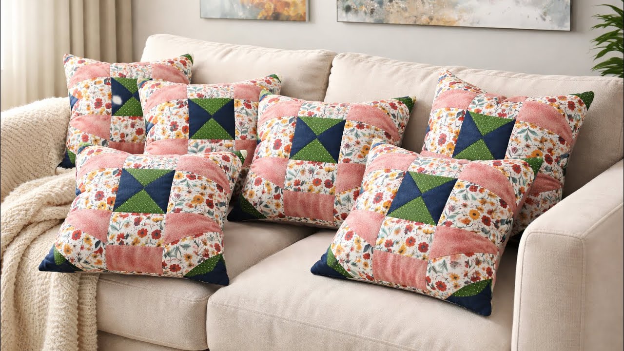 Peça linda com retalho 