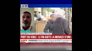 🇫🇷 UNSA Police juge inutile l’interdiction du port du voile proposée par le RN.