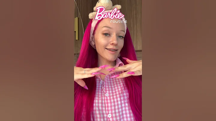 Scincare routine Barbie edition 💖 #barbie #beautytips #spa #routinevlog