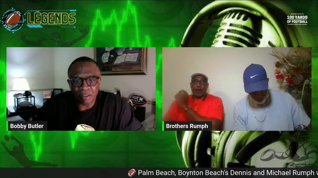 Michael Rumph 🏈 Palm Beach, Boynton Beach's Dennis and Michael Rumph with Bobby ...