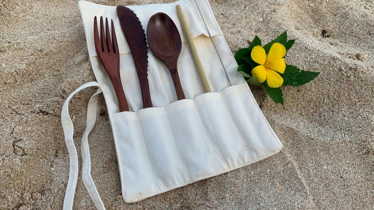Reusable Bamboo Cutlery Set | Eco Bravo | Eco Friendly Products