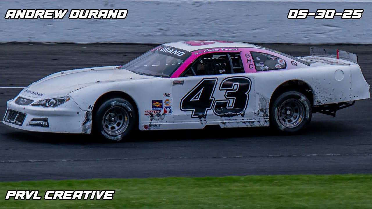 Andrew Durand | #43 Late Model (STAFFORD // 05-30-25) - YouTube