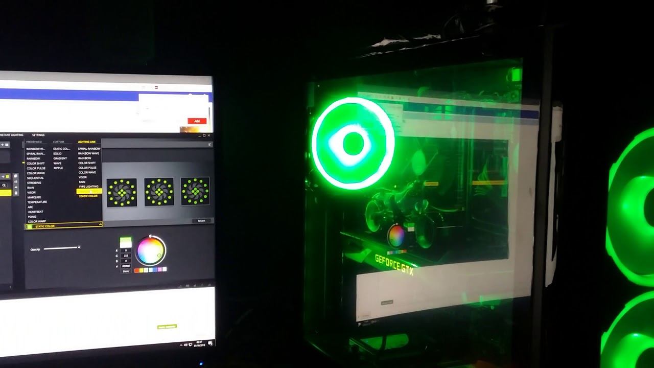 Corsair Rgb ll120 fan flickering v3.8.91 YouTube