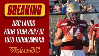 WeAreSC Breakdown: Local 4-star 2027 DL Alifeleti Tuihalamaka commits to USC football