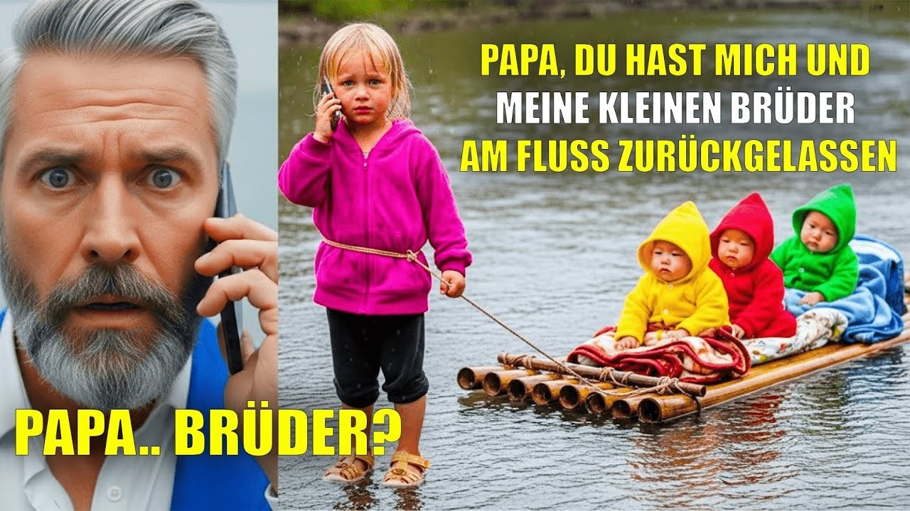 „Papa, wir wurden am Fluss zurückgelassen“, sagt ein Mädchen – ahnungslos, dass ein CEO antworte