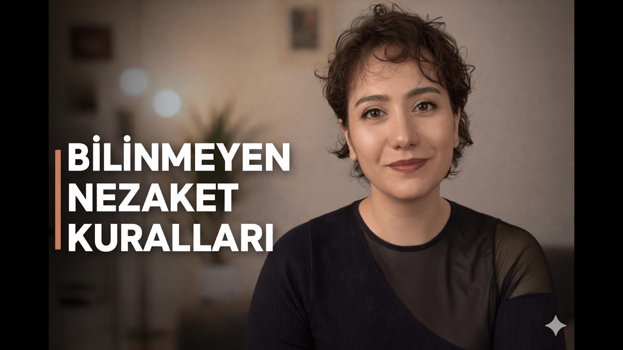 Yanlış bilinen nezaket kuralları....