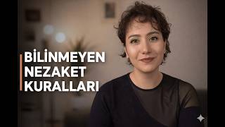 Yanlış Bilinen Nezaket Kuralları....