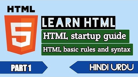 web development series for visually impaired person. part 1 with screen reader