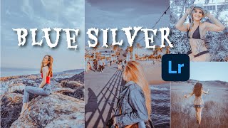 How to edit photos Blue silver on Lightroom mobile tutorial editor #E04 screenshot 5