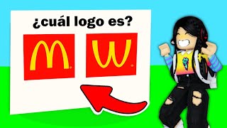 ADIVINA el LOGO correcto O MUERE en roblox 💀