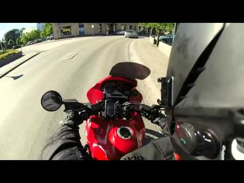 Tiger Gopro GoPro on Triumph Tiger 900 - YouTube