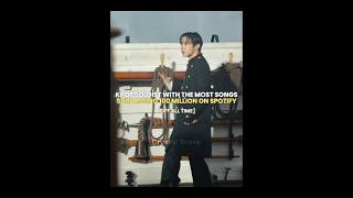 kpop soloist with the most songs surpassing 100 million streams on spotify