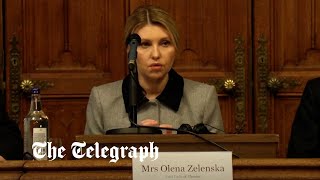 video: Like Britain in WWII, Ukraine will not surrender, Olena Zelenska tells MPs