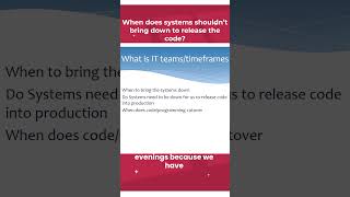 When Does Systems Shouldn’t Bring Down to Release the Code